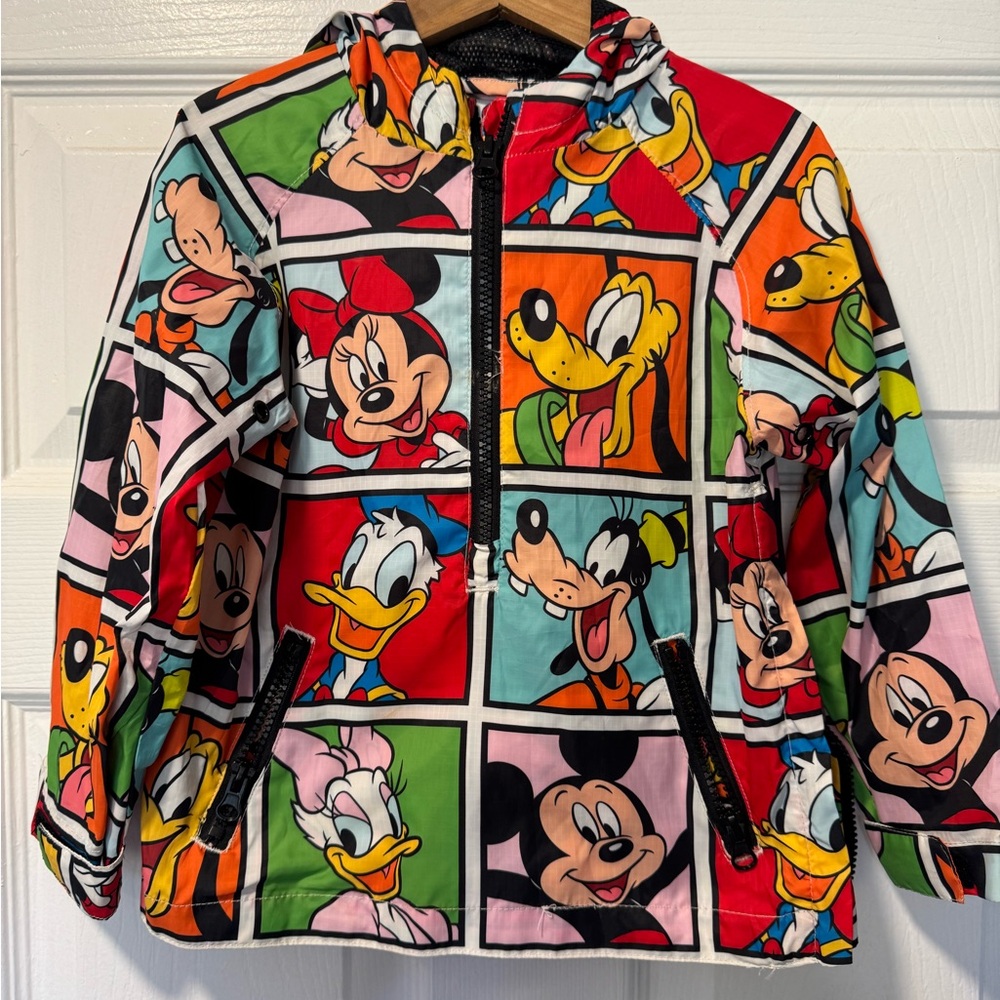 Disney Kids Multicolor Character Raincoat